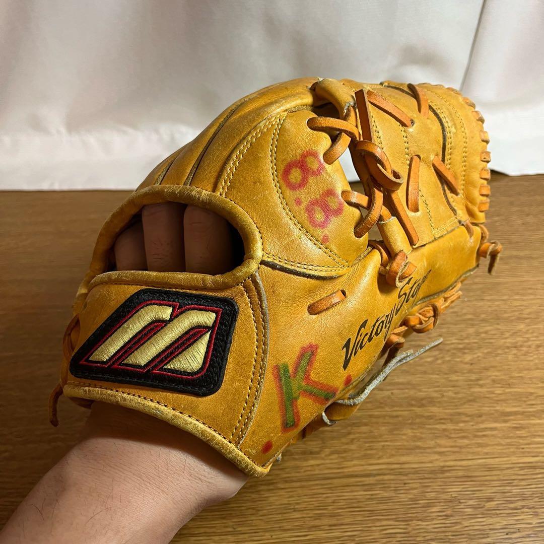 ミズノ ビクトリーステージ 一般硬式 グローブ グラブ 内野用 使用感有