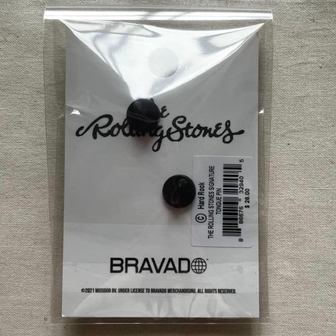 【海外店舗限定 】HardRockCafeローリングストーンズピンバッジサイン入