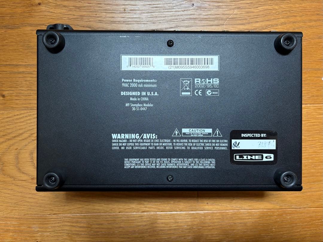 【難あり】LINE 6 M9 Stompbox Modeler