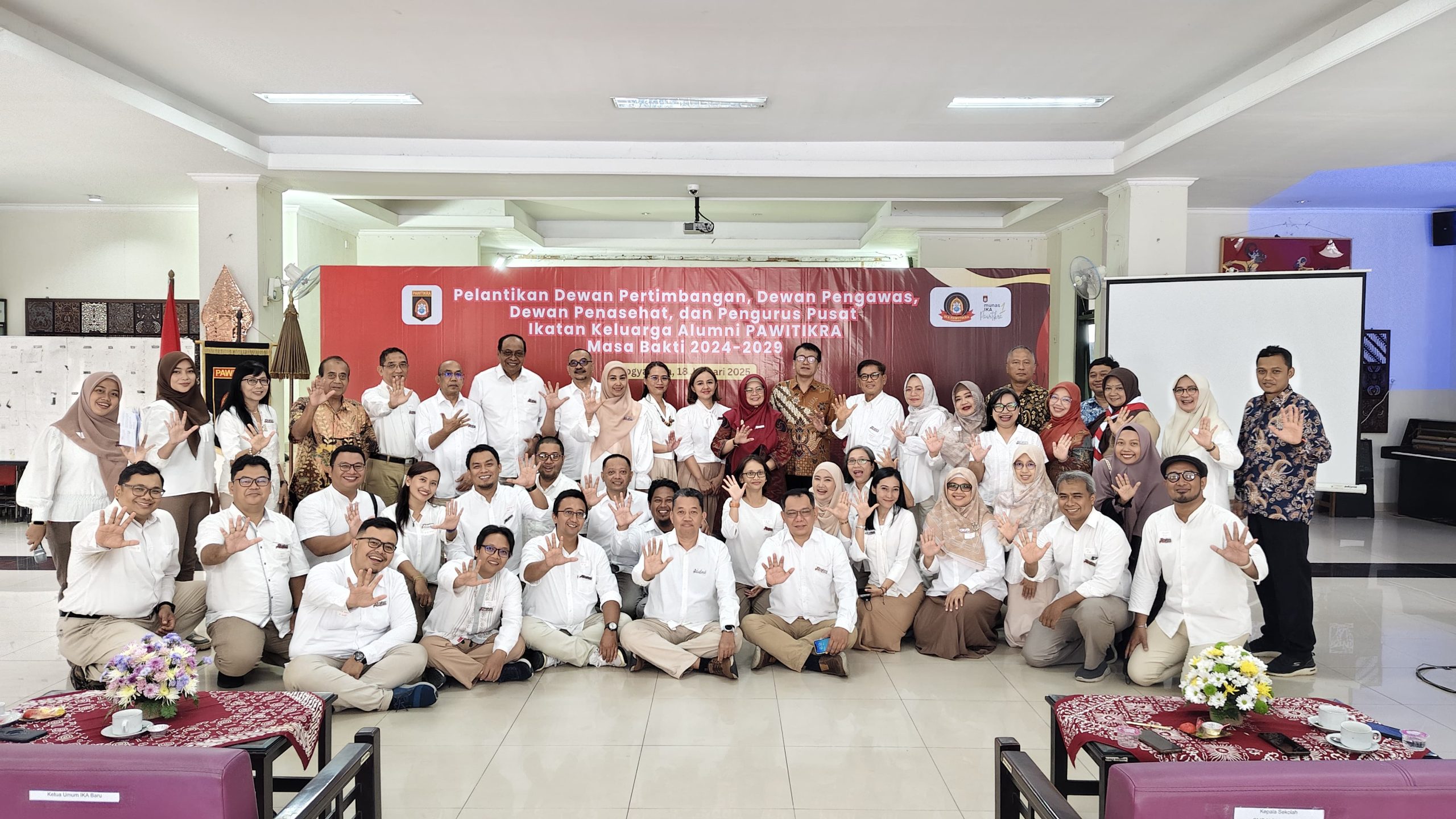 RESMI ! Pelantikan Pengurus IKA Pawitikra 2024-2029